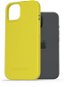 AlzaGuard Matte TPU Case na iPhone 15 žltý - Kryt na mobil