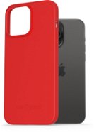 AlzaGuard Matte iPhone 15 Pro Max piros TPU tok - Telefon tok
