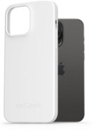 AlzaGuard Matte iPhone 15 Pro Max fehér TPU tok - Telefon tok