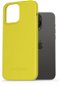 AlzaGuard Matte TPU Case für das iPhone 15 Pro Max gelb - Handyhülle
