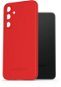 AlzaGuard Matte Samsung Galaxy S23 FE piros TPU tok - Telefon tok