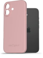 AlzaGuard Matte TPU Case for iPhone 16 pink - Phone Cover