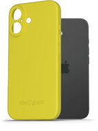 AlzaGuard Matte TPU Case for iPhone 16 yellow - Phone Cover