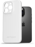 AlzaGuard Matte TPU Case iPhone 16 Pro fehér tok - Telefon tok