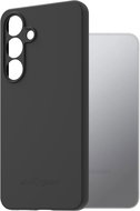 AlzaGuard Matte TPU Case for Samsung Galaxy S25 black - Phone Cover