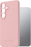 AlzaGuard Matte TPU Case pro Samsung Galaxy S25 růžový - Kryt na mobil
