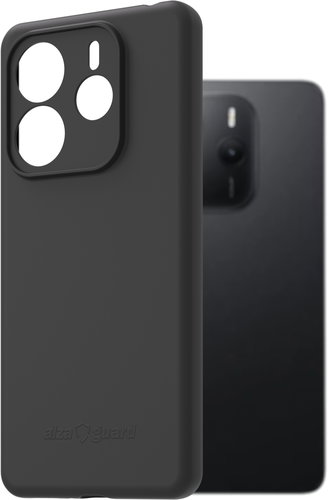 AlzaGuard Matte TPU Case für das Xiaomi Redmi Note 14 Black - Handyhülle - Hauptbild