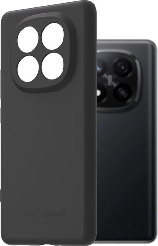 AlzaGuard Matte TPU Case für das Xiaomi Redmi Note 14 Pro+ schwarz - Handyhülle - Hauptbild
