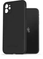 AlzaGuard Matte TPU Case na iPhone 11 čierny - Kryt na mobil