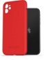 AlzaGuard Matte TPU Case for iPhone 11 red - Phone Cover
