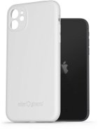 AlzaGuard Matte TPU Case na iPhone 11 biely - Kryt na mobil