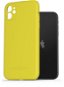 Kryt na mobil AlzaGuard Matte TPU Case pro iPhone 11 žlutý - Kryt na mobil