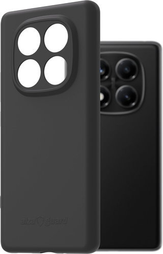 AlzaGuard Matte TPU Case Xiaomi Redmi Note 14 Pro 4G fekete tok - Telefon tok - Fő fotó