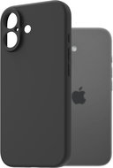 AlzaGuard Matte TPU Case pro iPhone 17 černý - Kryt na mobil