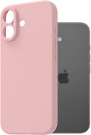 AlzaGuard Matte TPU Case for iPhone 17 pink - Phone Cover