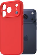 AlzaGuard Matte TPU Case pro iPhone 17 Pro červený - Kryt na mobil