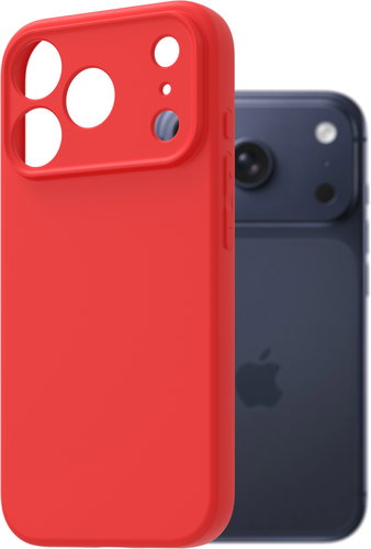AlzaGuard Matte TPU Case für iPhone 17 Pro Red - Handyhülle - Hauptbild