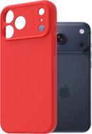 AlzaGuard Matte TPU Case for iPhone 17 Pro Max red - Phone Cover