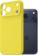 AlzaGuard Matte TPU Case for iPhone 17 Pro Max yellow - Phone Cover