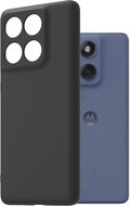 AlzaGuard Matte TPU Case for Motorola EDGE 60 Fusion black - Phone Cover