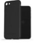 AlzaGuard Matte iPhone 7/8/SE (2020)/SE (2022) fekete TPU tok - Telefon tok