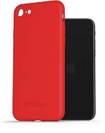 AlzaGuard Matte TPU Case pre iPhone 7 / 8 / SE 2020 / SE 2022 červený - Kryt na mobil