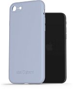 AlzaGuard Matte iPhone 7/8/SE (2020)/SE (2022) világoskék TPU tok - Telefon tok