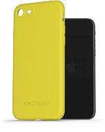 AlzaGuard Matte iPhone 7/8/SE (2020)/SE (2022) sárga TPU tok - Telefon tok