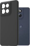 AlzaGuard Matte TPU Case for Motorola Moto G86 5G black - Phone Cover