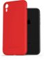 Handyhülle AlzaGuard Matte TPU Case für das iPhone Xr rot - Kryt na mobil