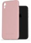 Telefon tok AlzaGuard Matte iPhone XR rózsaszín TPU tok - Kryt na mobil