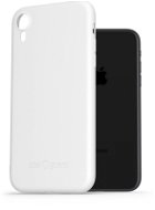AlzaGuard Matte iPhone XR fehér TPU tok - Telefon tok