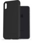 Kryt na mobil AlzaGuard Matte TPU Case pro iPhone X / Xs černý - Kryt na mobil