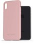 Telefon tok AlzaGuard Matte iPhone X/XS rózsaszín TPU tok - Kryt na mobil