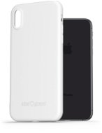 AlzaGuard Matte iPhone X/XS fehér TPU tok - Telefon tok
