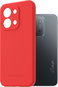 Handyhülle AlzaGuard Matte TPU Case für Xiaomi Redmi 15C 4G/5G, POCO C85 5G/4G rot - Kryt na mobil