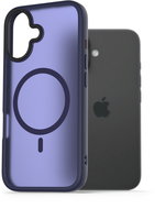 AlzaGuard Matte Case Compatible with Magsafe für das iPhone 16 hell lila - Handyhülle