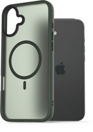 AlzaGuard Matte Case Compatible with Magsafe for iPhone 16 Plus green - Phone Cover