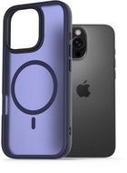 AlzaGuard Matte Case iPhone 16 Pro Magsafe világoslila tok - Telefon tok