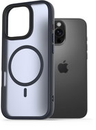 AlzaGuard Matte Case Compatible with Magsafe pro iPhone 16 Pro tmavě modrý - Kryt na mobil