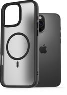 AlzaGuard Matte Case iPhone 16 Pro Max Magsafe fekete tok - Telefon tok