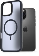 AlzaGuard Matte Case Compatible with Magsafe für das iPhone 16 Pro Max dunkelblau - Handyhülle