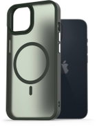 AlzaGuard Matte Case Compatible with Magsafe for iPhone 13 dark green - Phone Cover