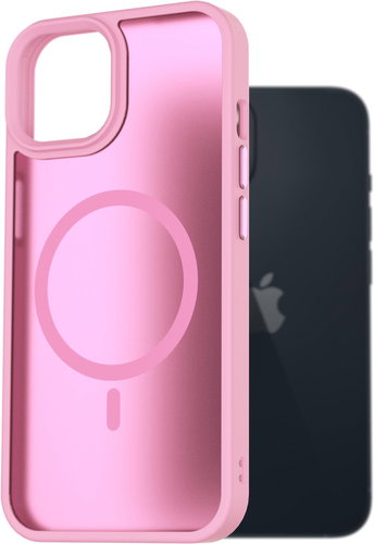 AlzaGuard Matte Case Kompatibel mit Magsafe für iPhone 13 lavendelrosa - Handyhülle - Hauptbild