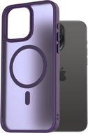 AlzaGuard Matte Case Compatible with Magsafe for iPhone 15 Pro Max dark purple - Phone Cover