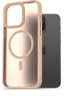 AlzaGuard Matte Case Compatible with Magsafe for iPhone 15 Pro Max sand yellow - Phone Cover