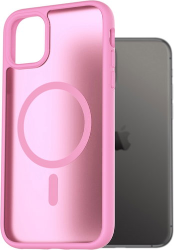 AlzaGuard Matte Case Kompatibel mit Magsafe für iPhone 11 lavendelrosa - Handyhülle - Hauptbild