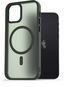 AlzaGuard Matte Case Compatible with Magsafe pro iPhone 12 / 12 Pro tmavě zelený - Kryt na mobil