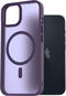 AlzaGuard Matte Case Compatible with Magsafe pro iPhone 14 tmavě fialový - Kryt na mobil