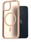 AlzaGuard Matte Case Compatible with Magsafe pro iPhone 14 pískově žlutý - Kryt na mobil
